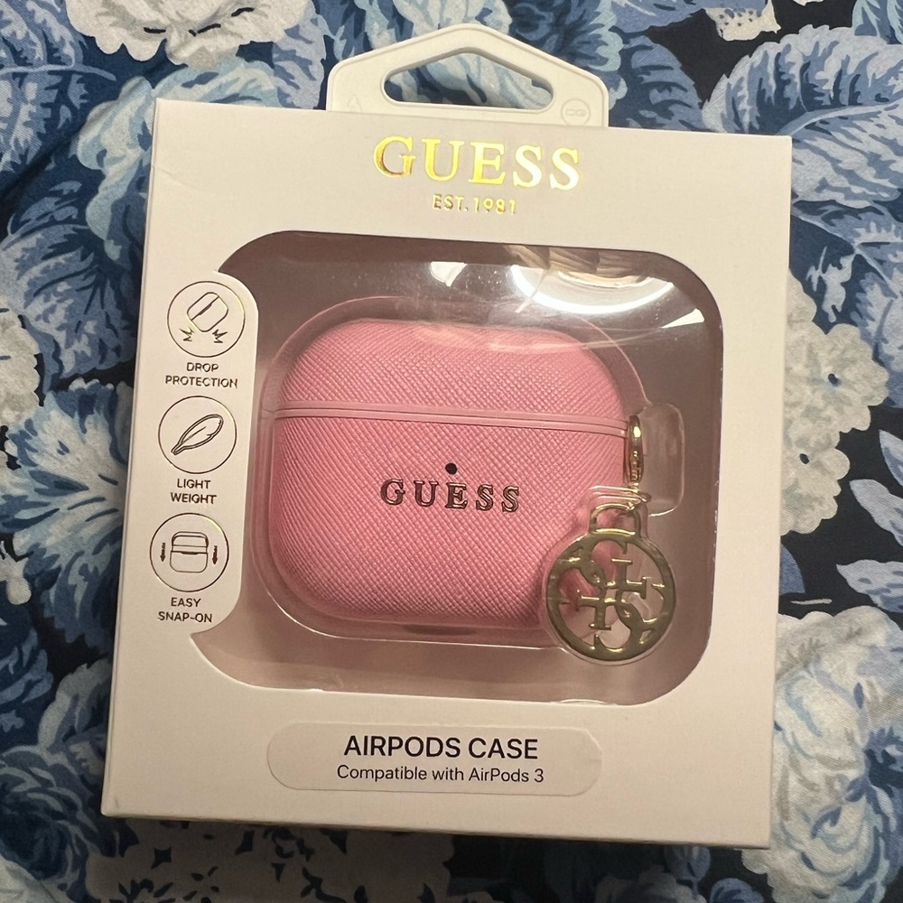GUESS Pink AirPods 3 Case